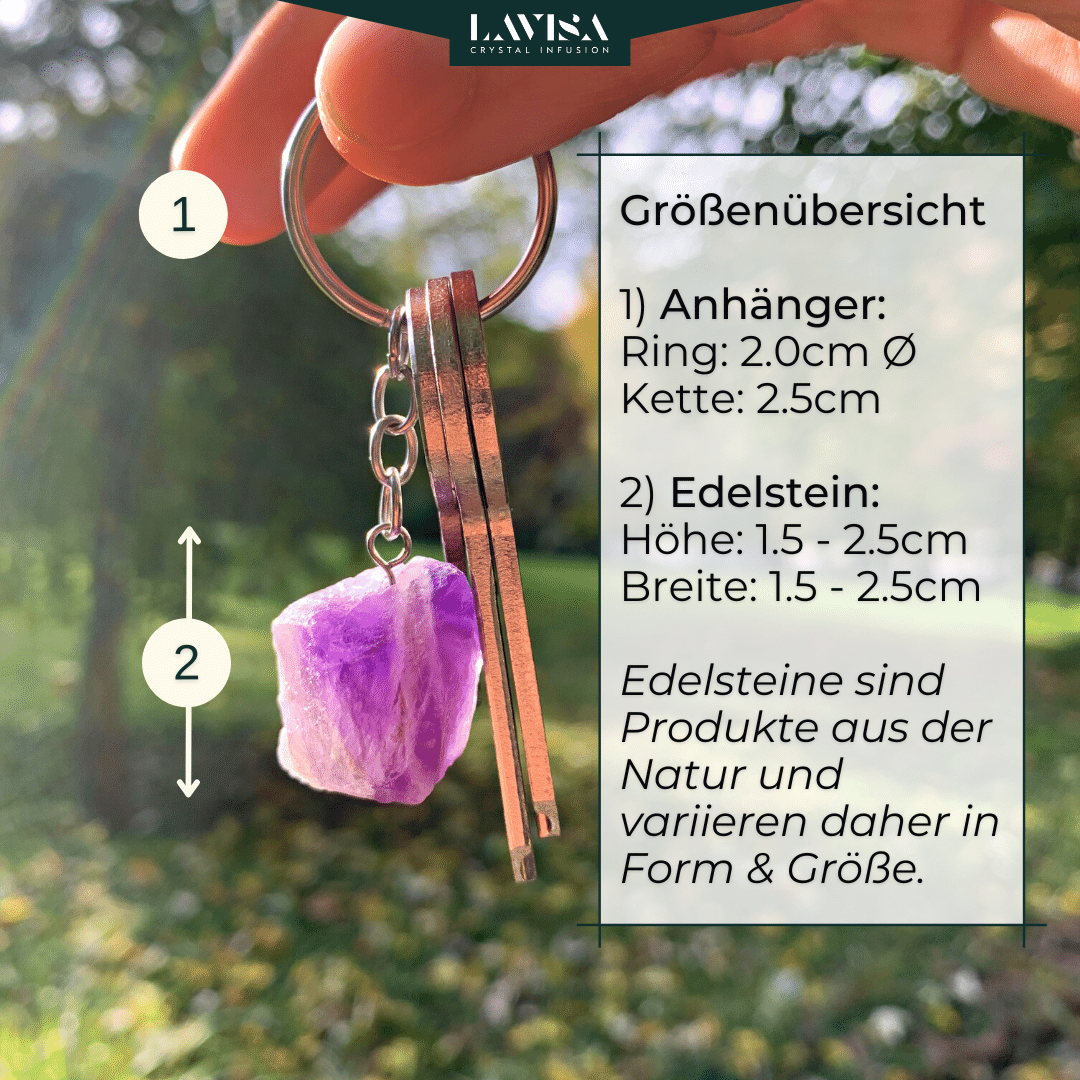 Naturstein Schlüsselanhänger