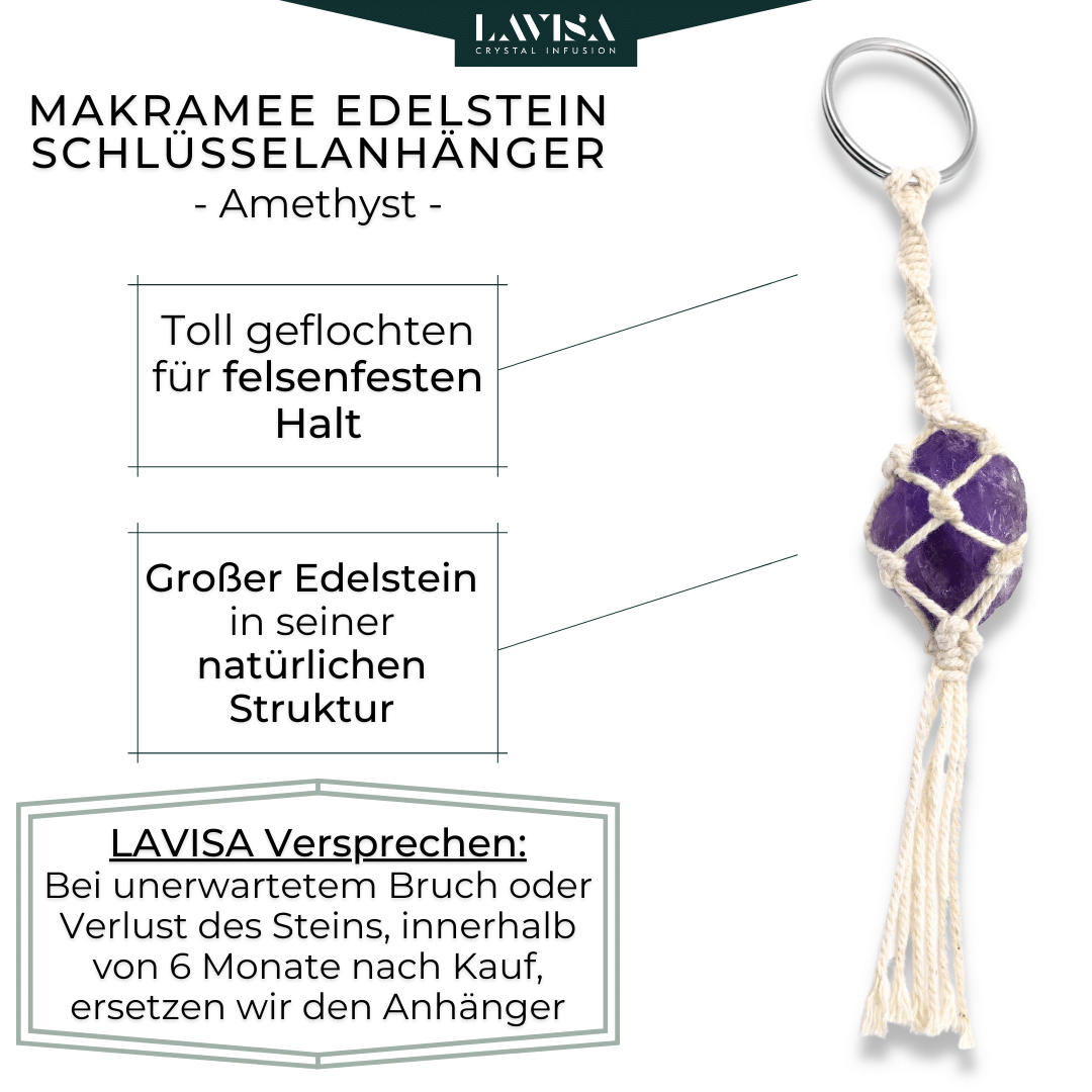 Makramee Schlüsselanhänger