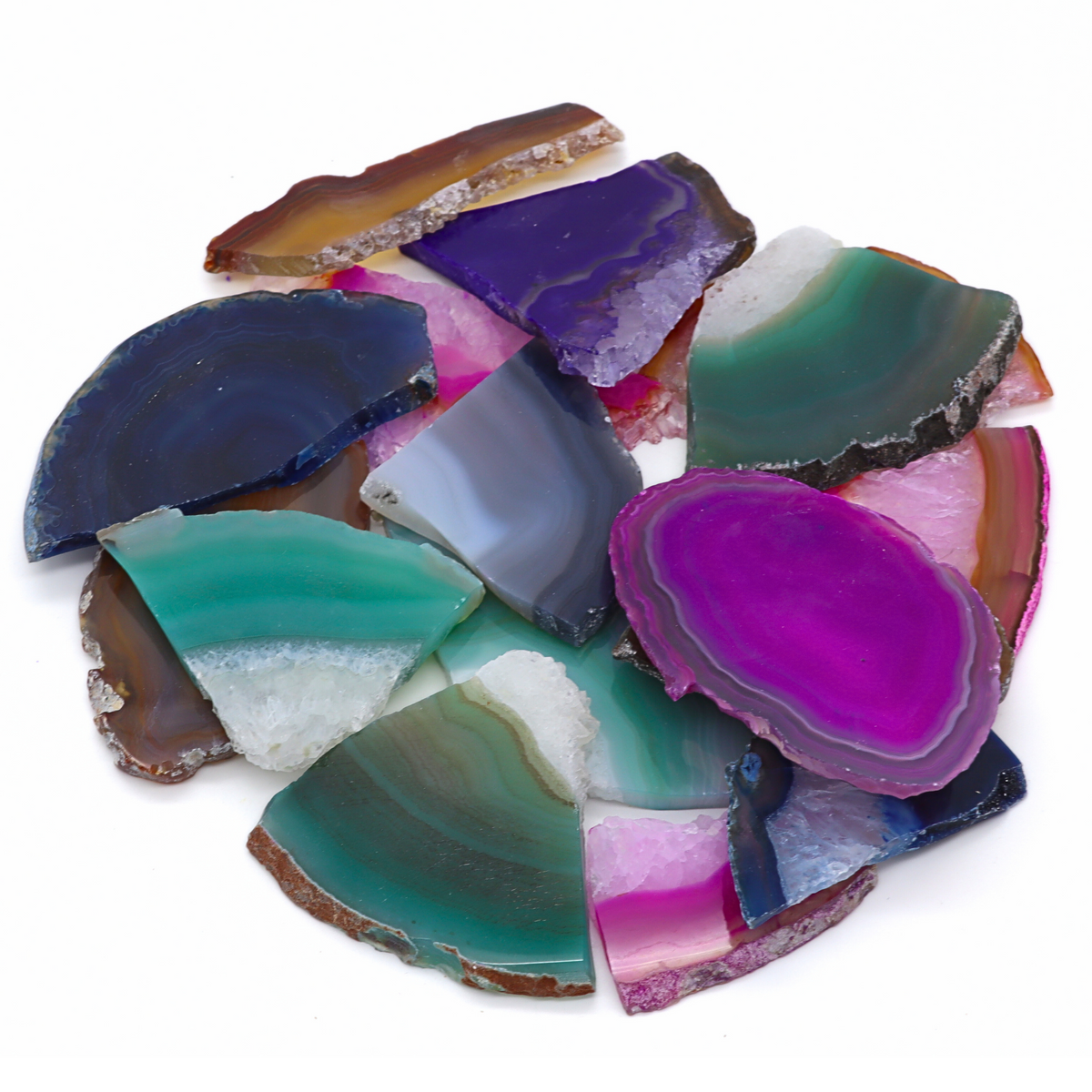 LAVISA Edelstein echte Edelsteine, Kristalle, Wassersteine, Mineralien Natursteine, Edelstein Wasserstein Kristall Naturstein
