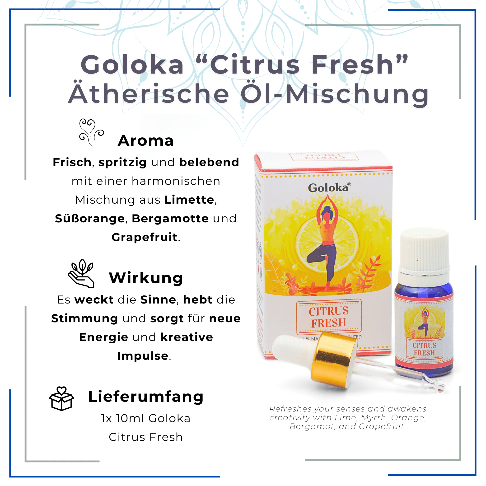 Goloka Ätherische Öl-Mischungen