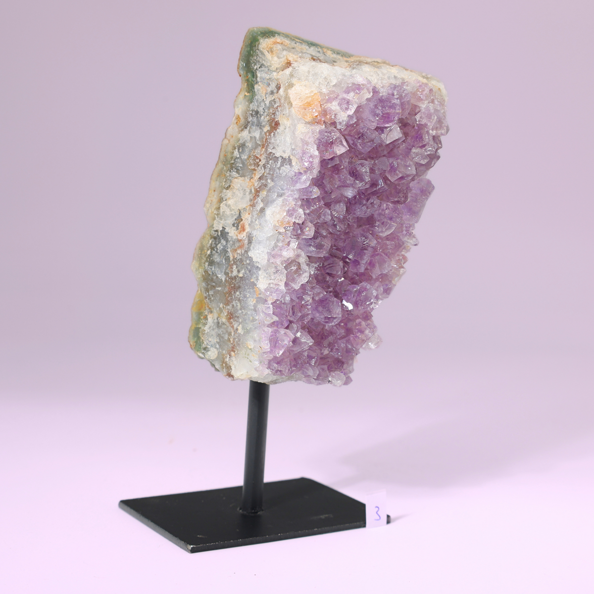 Amethyst Druse auf Ständer - #3 482g