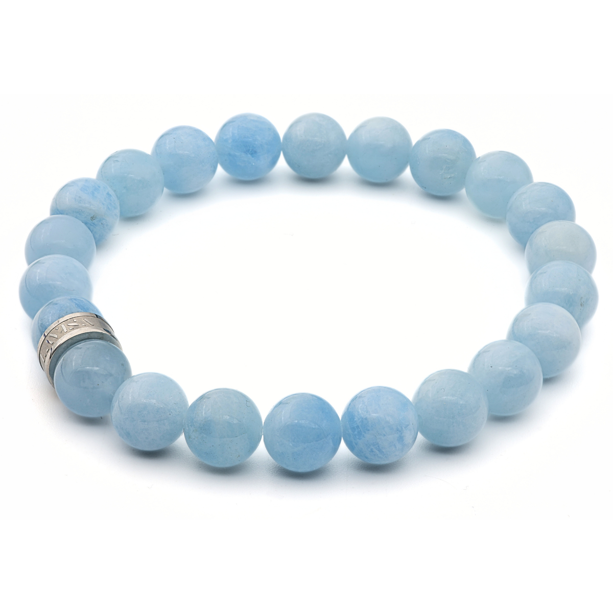 Edelstein Armbänder - Aquamarin / 8mm