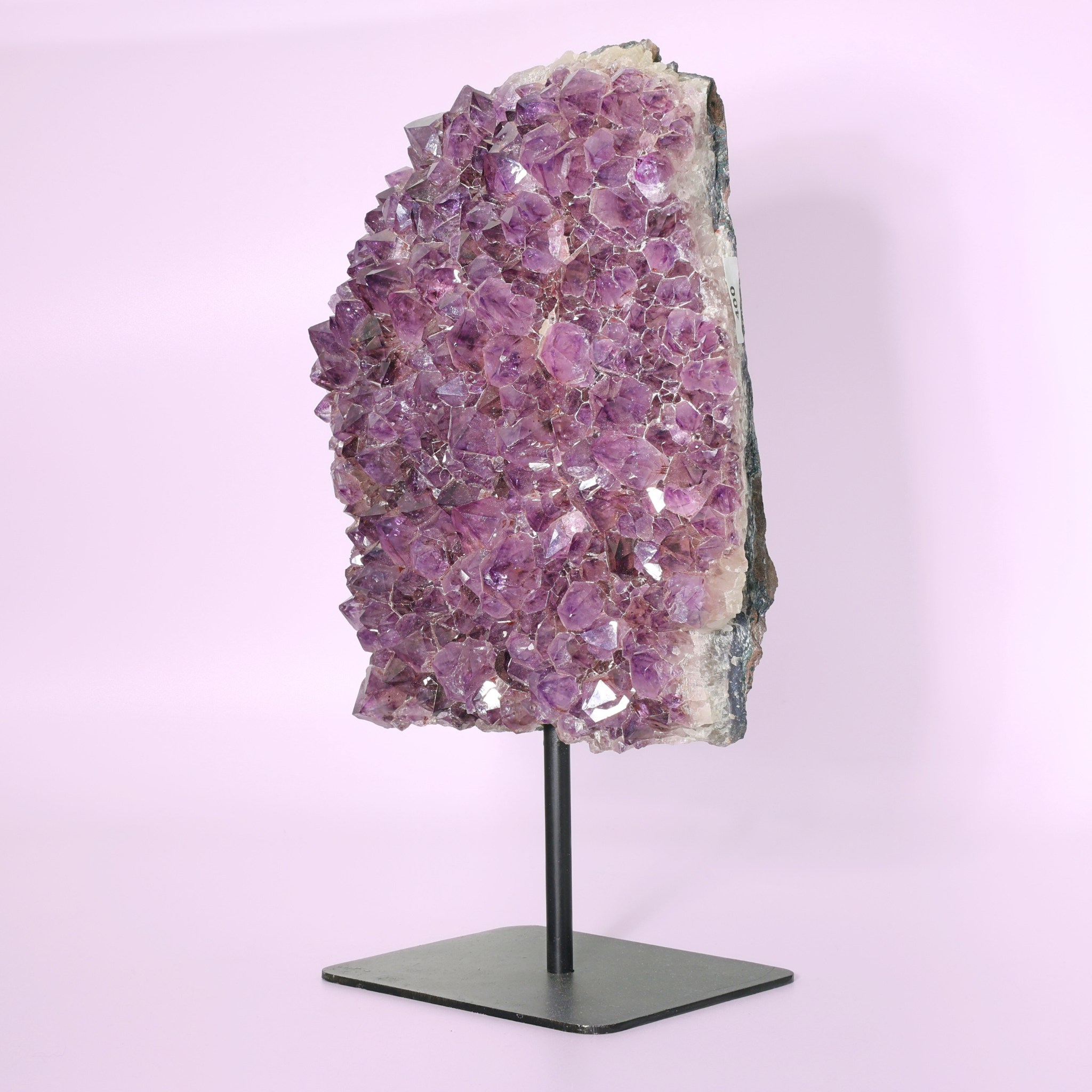 Große Amethyst Druse auf Ständer