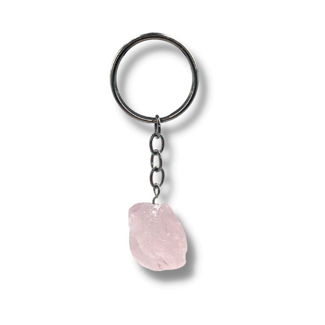 Natural stone keychain